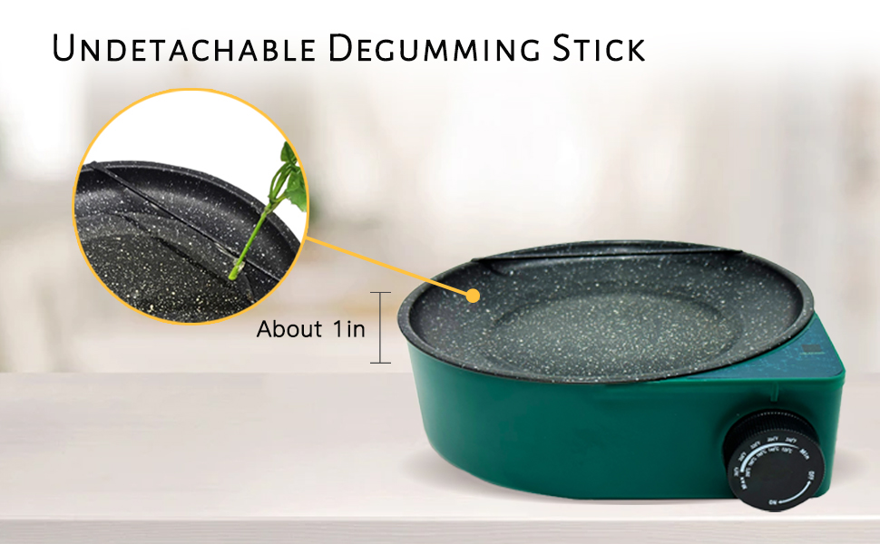 Floral Glue Pot Skillet for Crafts, Temperature Control