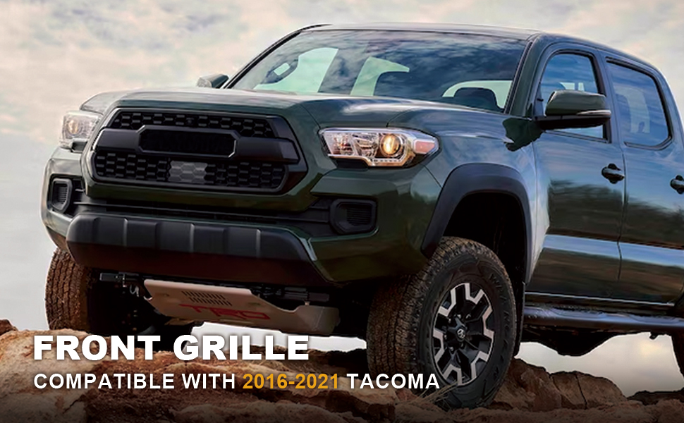 Amazon.com: Front Grille Fit for 2016-2022 TACOMA Grille TRD