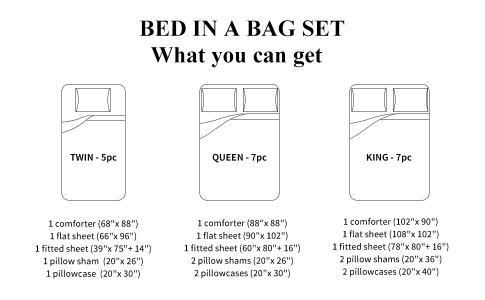 Aisbo Aztec King Comforter Set with Sheets Jacquard King