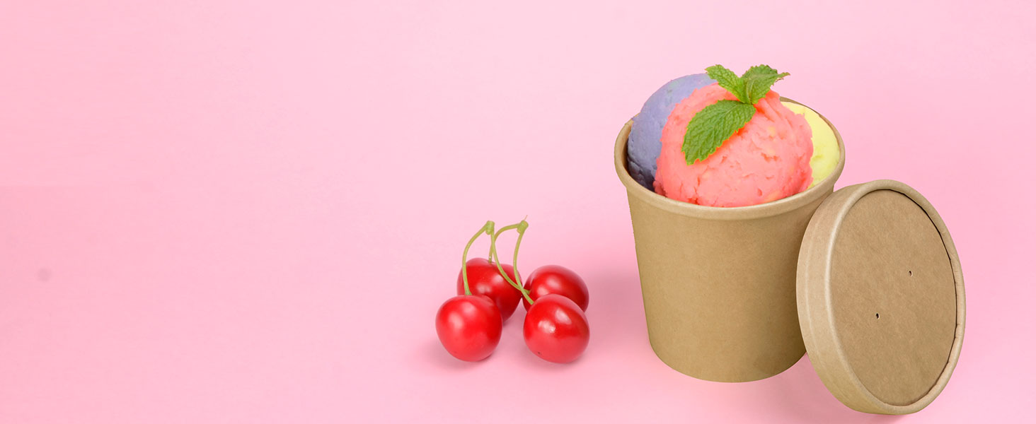 bloomoon 60 Pack 16 oz Paper Soup Containers with Lids