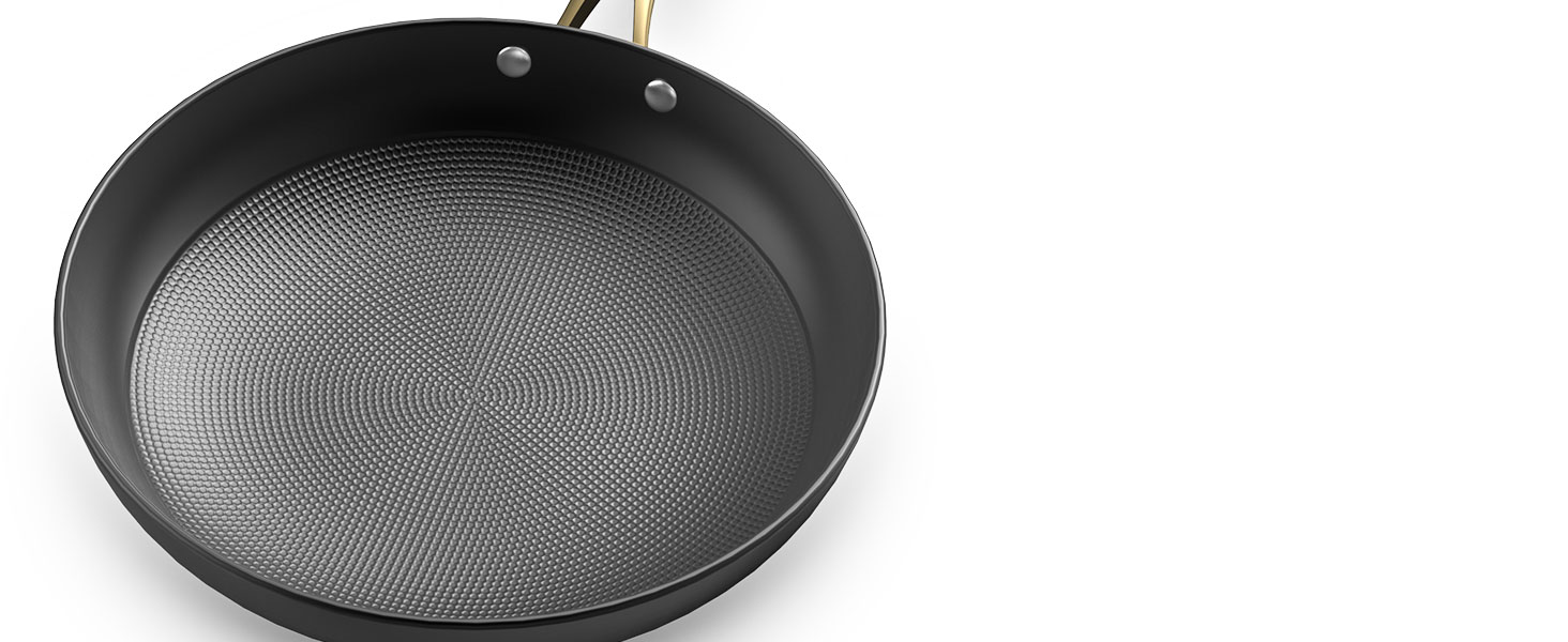 imarku Cast Iron Skillets, 12 Inch Cast Iron Pan