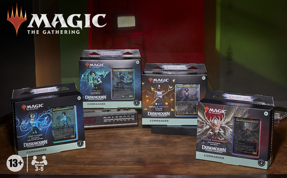 マジック：ザ・ギャザリング Duskmourn Commander decks + fallout Magic the Gathering: Duskmourn Commander Decks (Individual