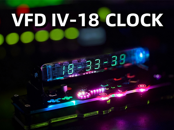 Amazon.com: TPHRAVAL Imitation Nixie Tube Clock Fluorescent Tube