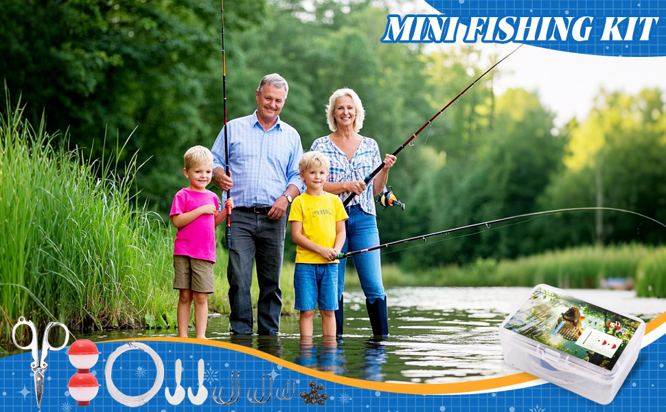 mini fishing kit