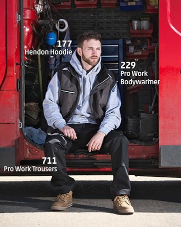 TuffStuff's Hendon Hoodie, Pro Work Bodywarmer & Pro Work Trousers