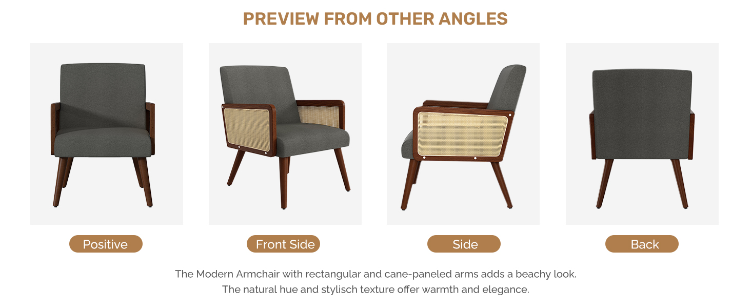 accent chair gray