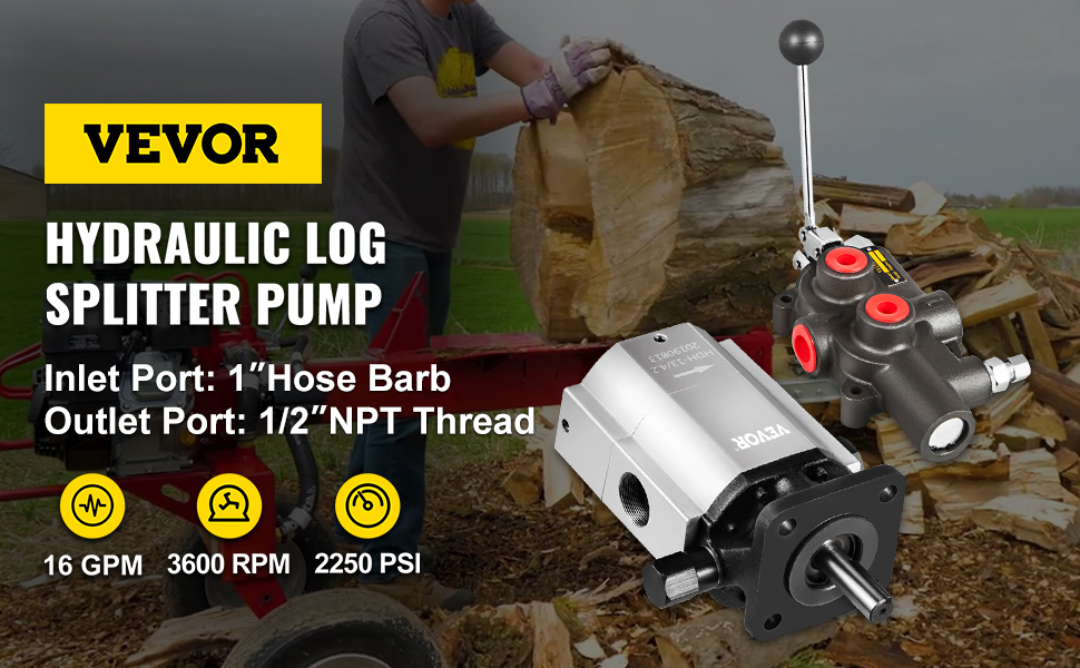 log splitter pump kit