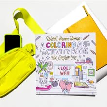 Work from Home Coloring Book