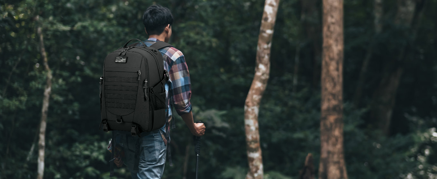 Hiking Military Backpack Large Tactical Camping