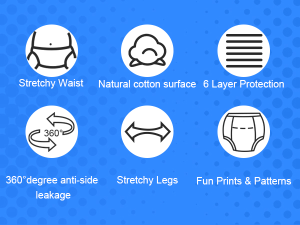 2t underwear boys baby potty training underwear infant toilet training underpants kid boy girl