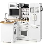 Amazon.com: Costzon Corner Kids Kitchen Playset, 11-in-1