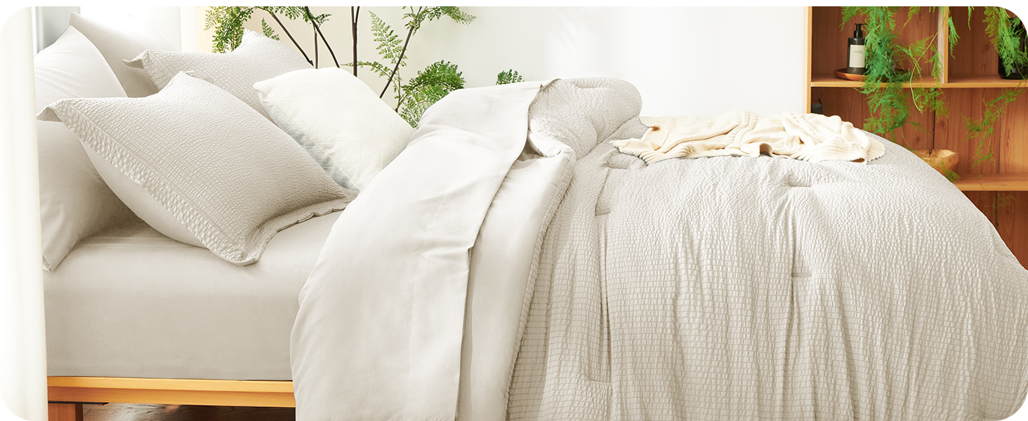 seersucker bed in a bag