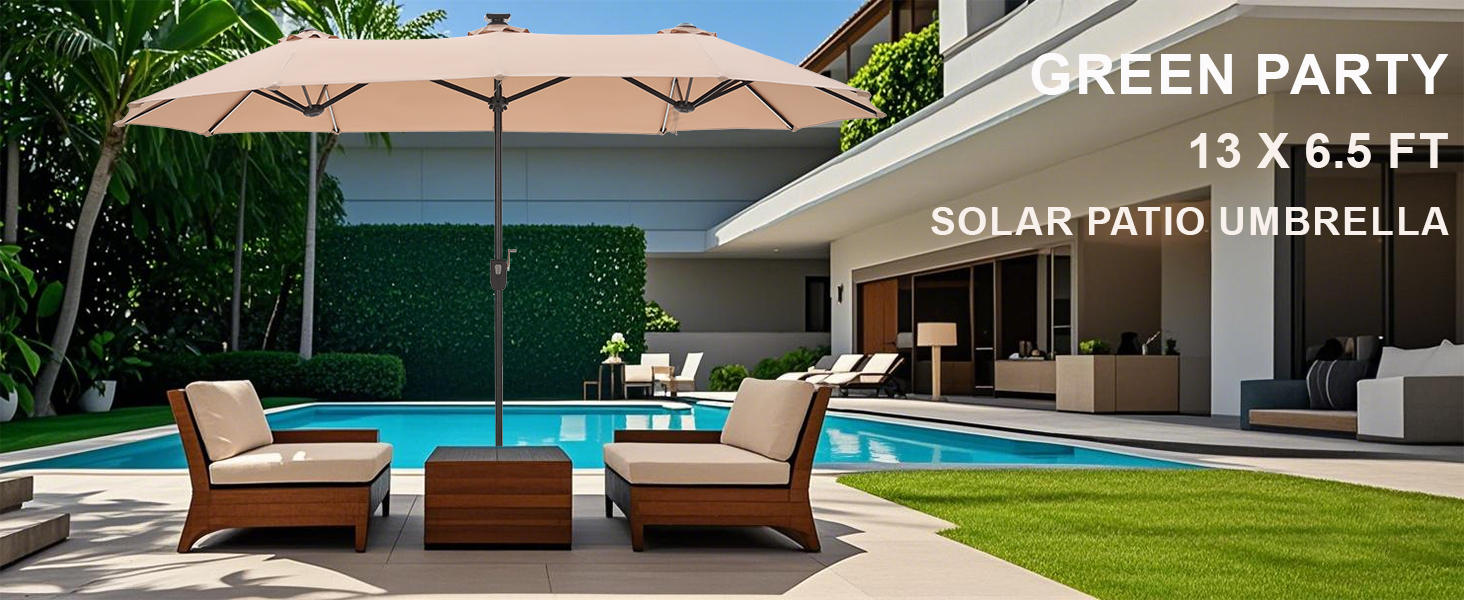 rectangle patio umbrella