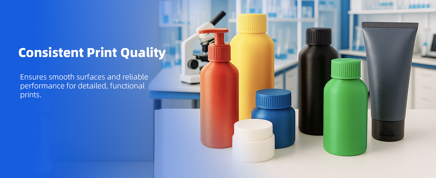 Inslogic PETG Pro filament for 3D Printers 1kg 2kg black white