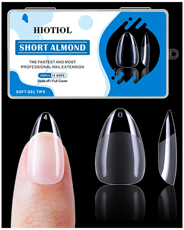 Short Soft GelNail Tips