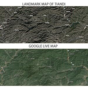 Landmark map of Tiandi
