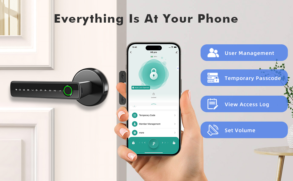 tuya door lock