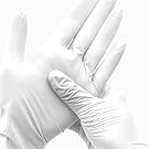 White nitrile Gloves