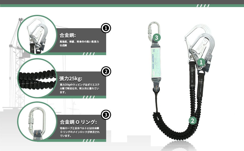 胴ベルト フルハーネス