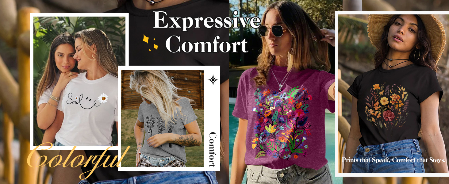 Women Crewneck Tops