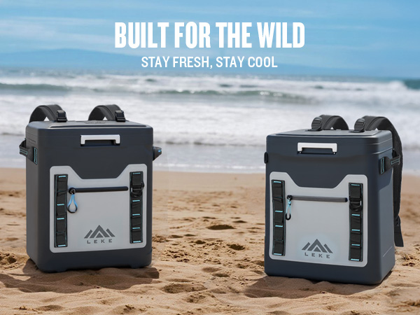 Amazon.com : Lekesky Cooler Backpack Insulated Waterproof, 24 Can