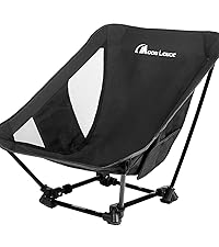 Amazon.co.jp: MOON LENCE アウトドア チェア ローチェア