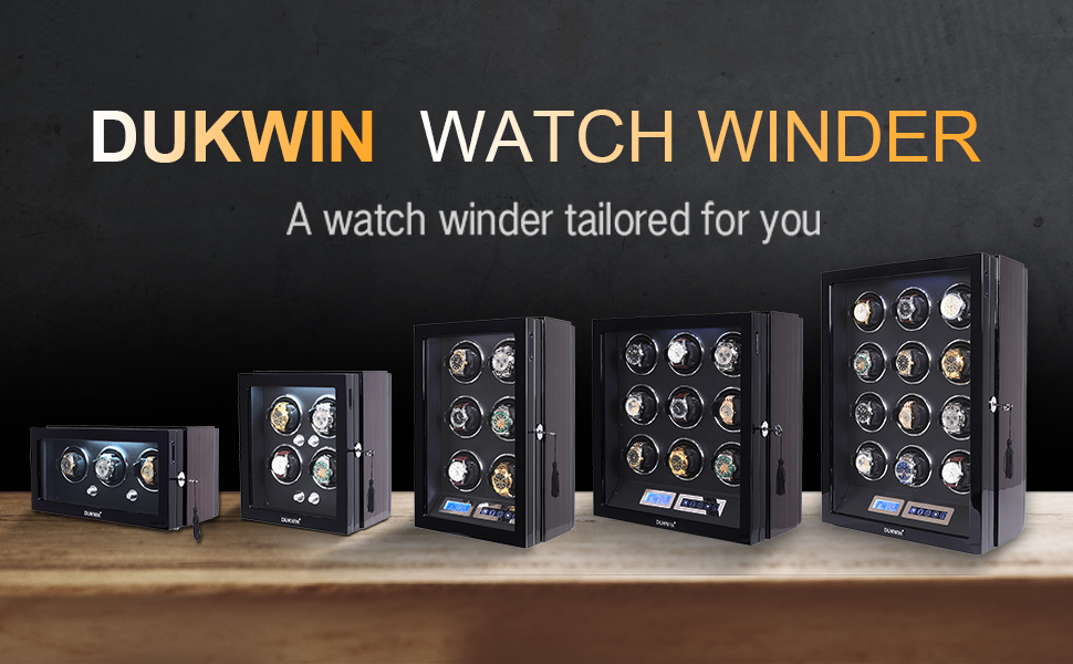Watch Winder, DUKWIN Watch Winders for Automatic Watches