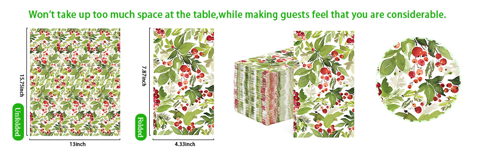 christmas guest towels disposable bathroom