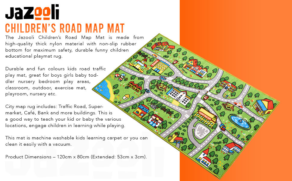 Road Map Mat
