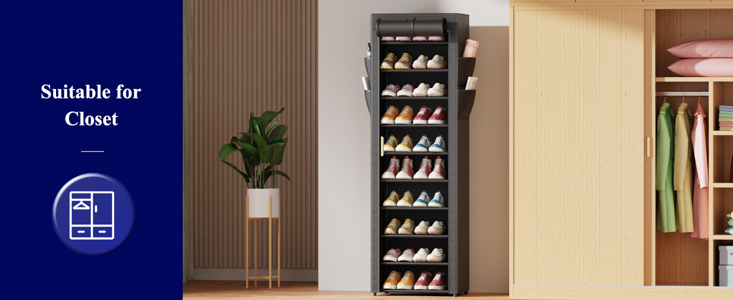 shoe rack for closet