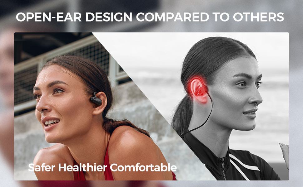 true openear headphones wireless earbuds earphones bluetooth onear