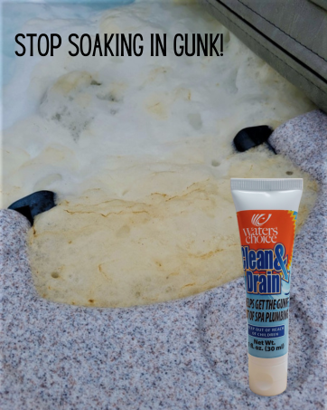 clean and drain purge spa hot tub biofilm chlorine shock gunk jets 