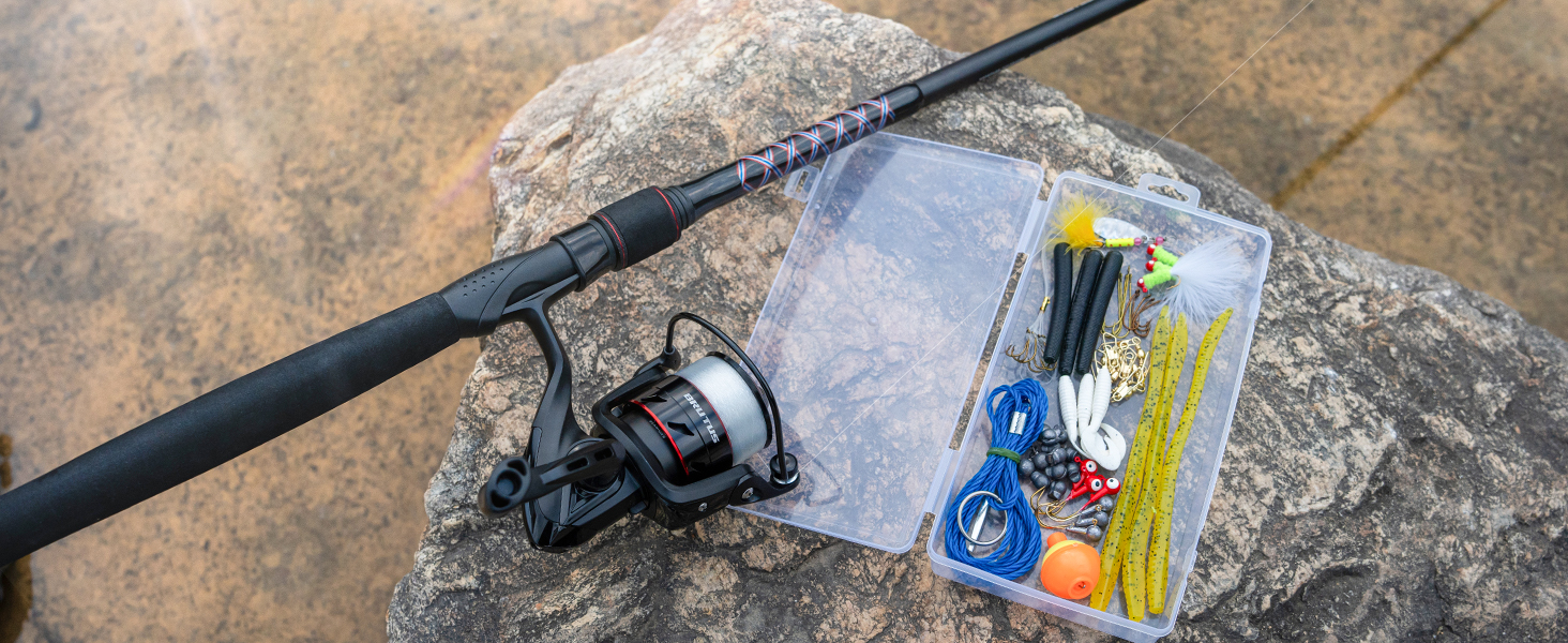 KastKing Brutus Spinning Fishing Reel Combo