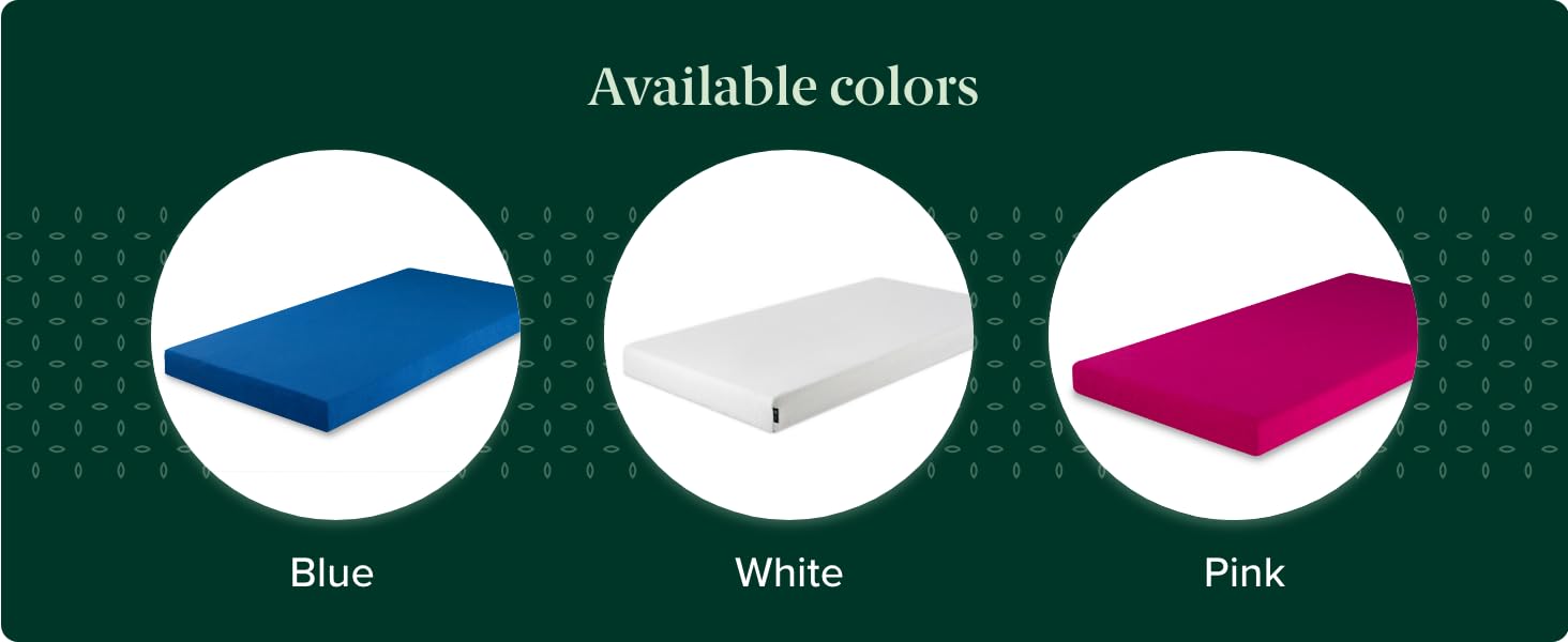 Zinus Memory Foam 5 Inch Bunk Bed / Trundle Bed / Day Bed