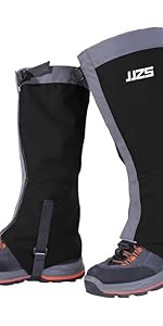 Gaiters for hiking, hiking gaiters, snow gaiters, waterproof leg gatiers, trail gaiters