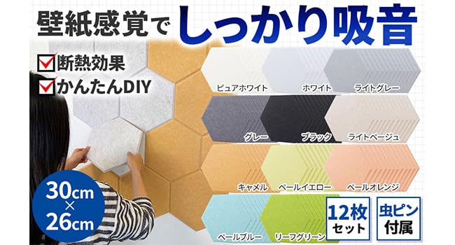 Amazon.co.jp: 公式【 DIYで簡単！騒音対策 】防音ファストラボ