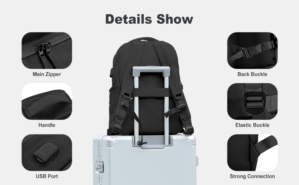 Travel Backpack for Traveling on Airplane