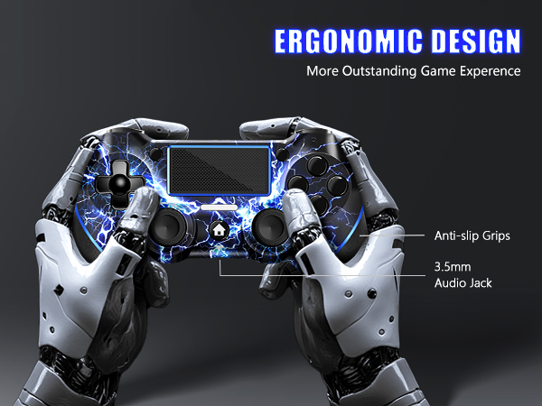 Amazon.com: AceGamer Wireless Controller for PS4, Custom