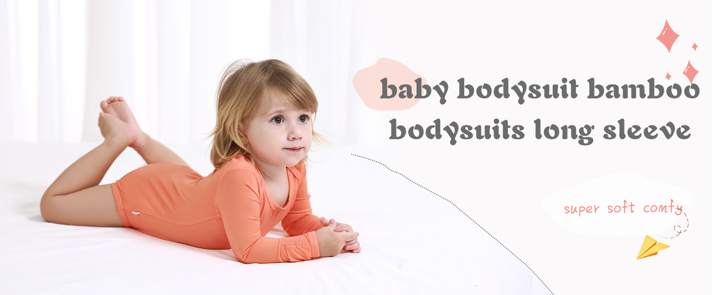 baby boy girl clothes newborn infant bodysuits long sleeve onesie playsuit soft babies pjs bodysuit