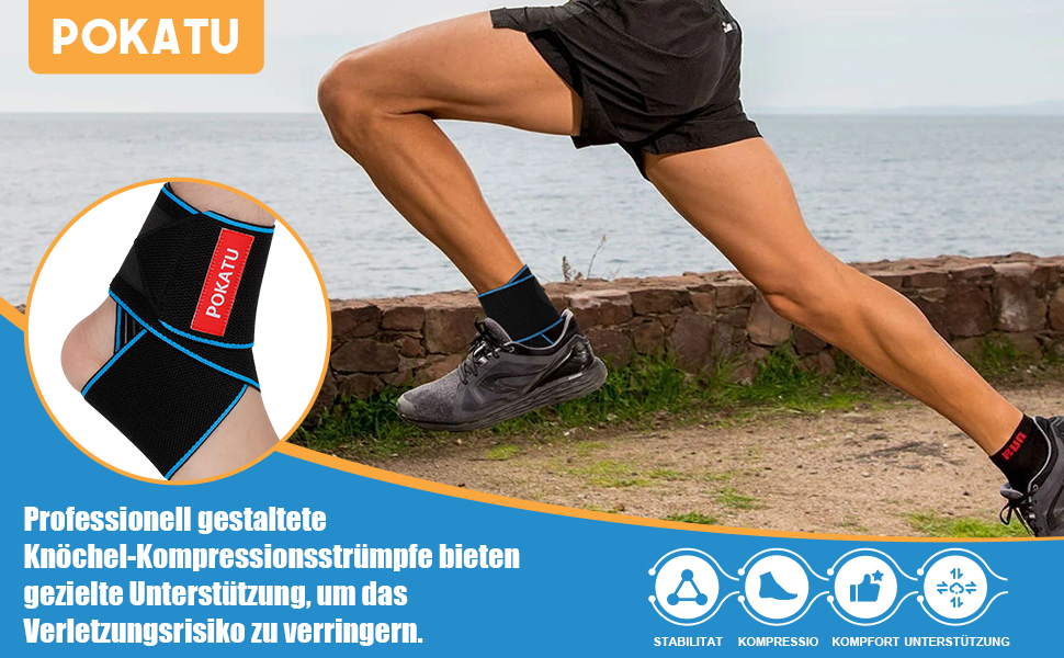 sprunggelenkbandage, knöchelbandage, bandage fußgelenk, fußbandage