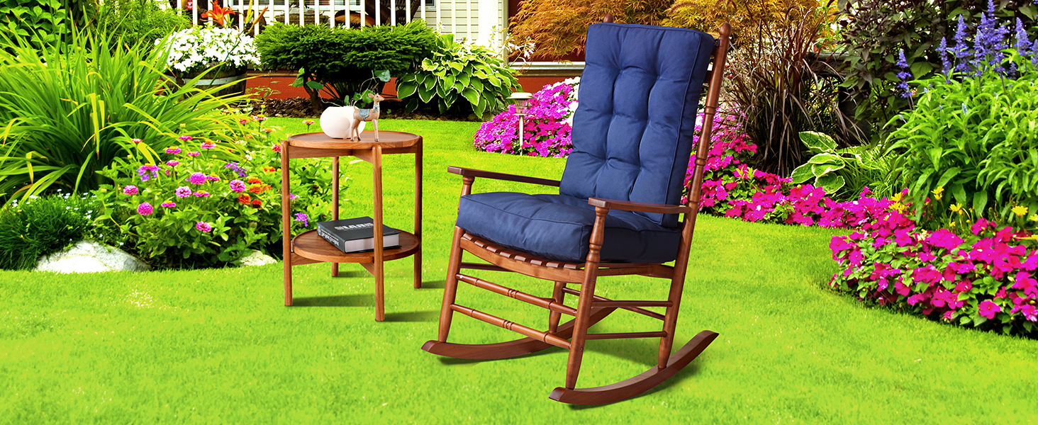 outdoor rocking chair cushion