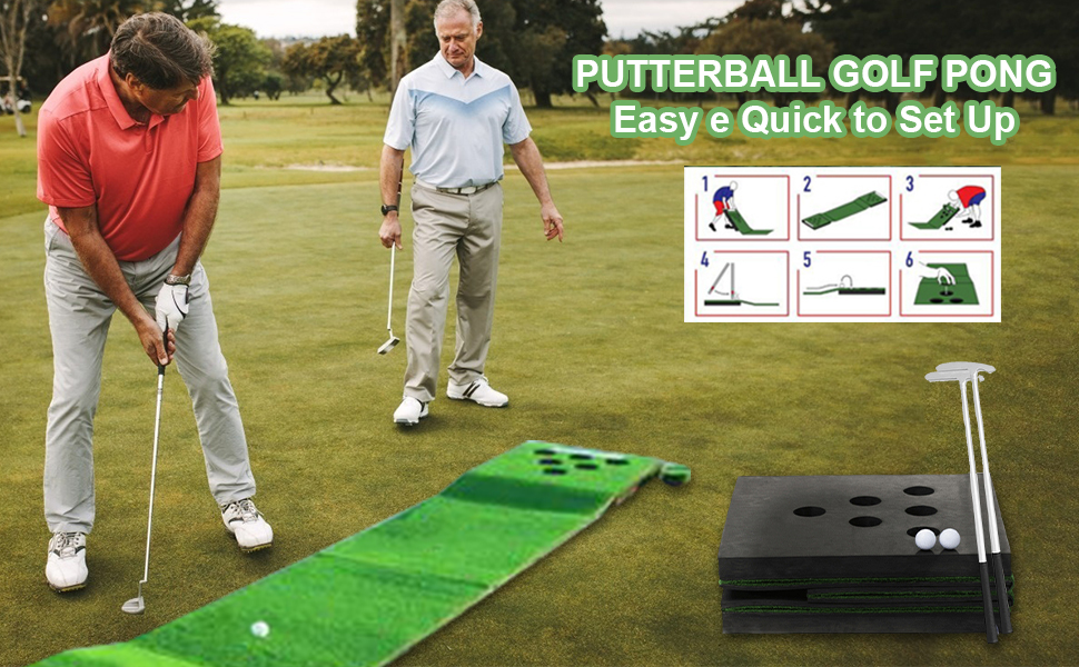 putterball golf game set