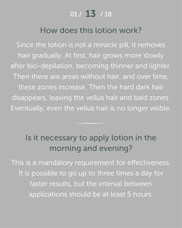 How does this Makeda lotion work?