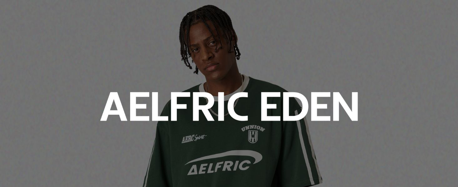 Aelfric Eden Star Emblem Letter Print Tee