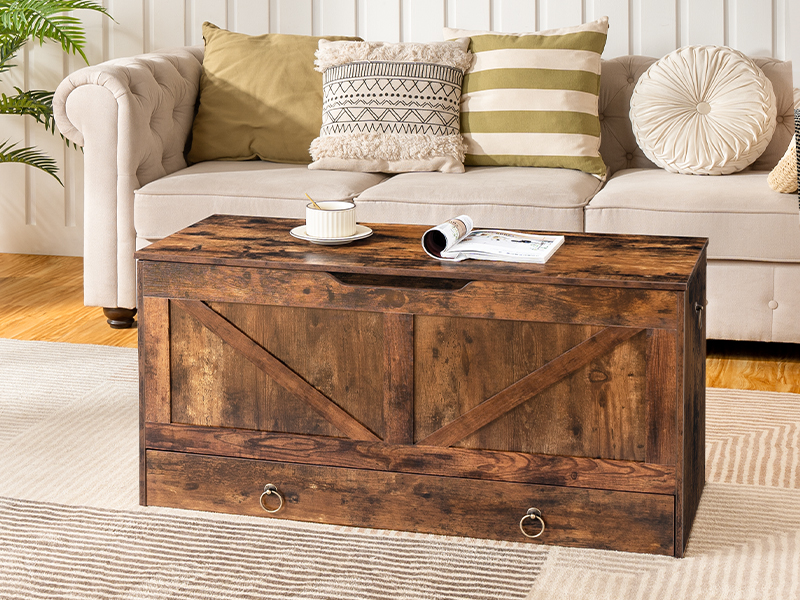 Toy Chest with Drawer