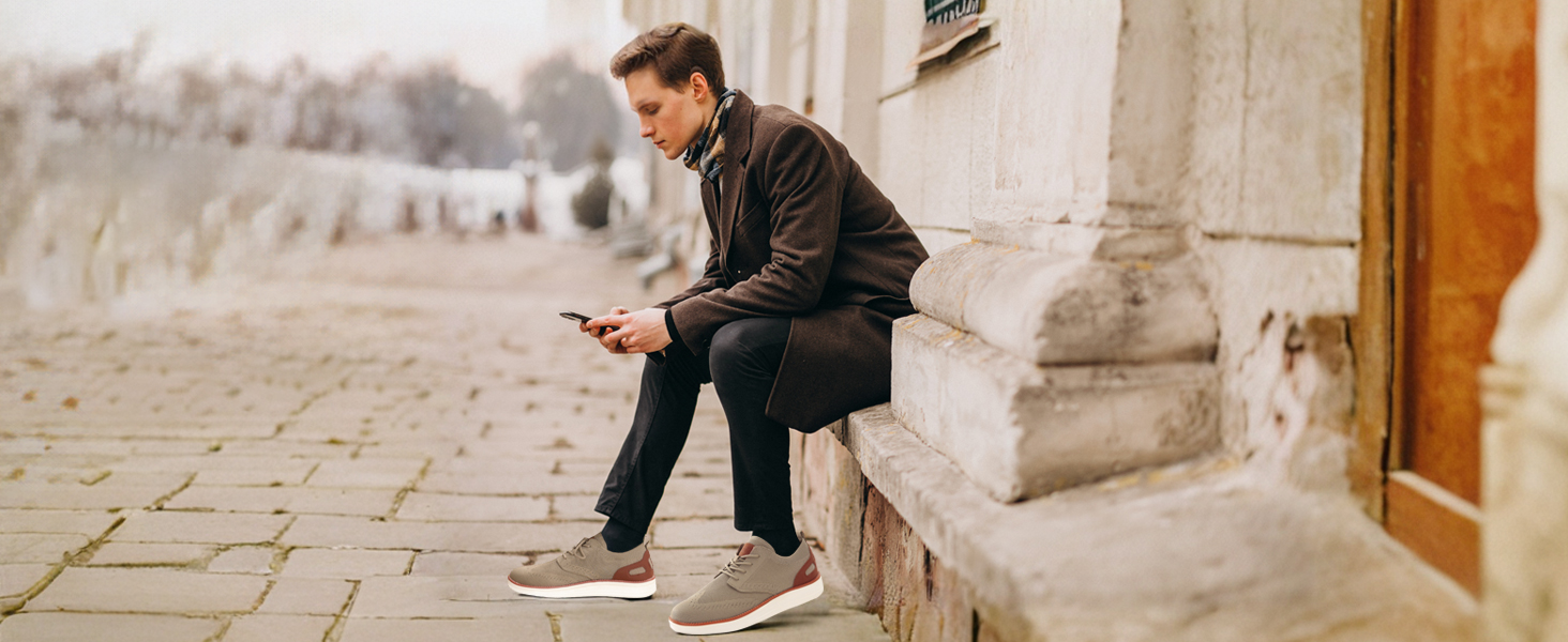 men&#39;s fashion dress sneakers