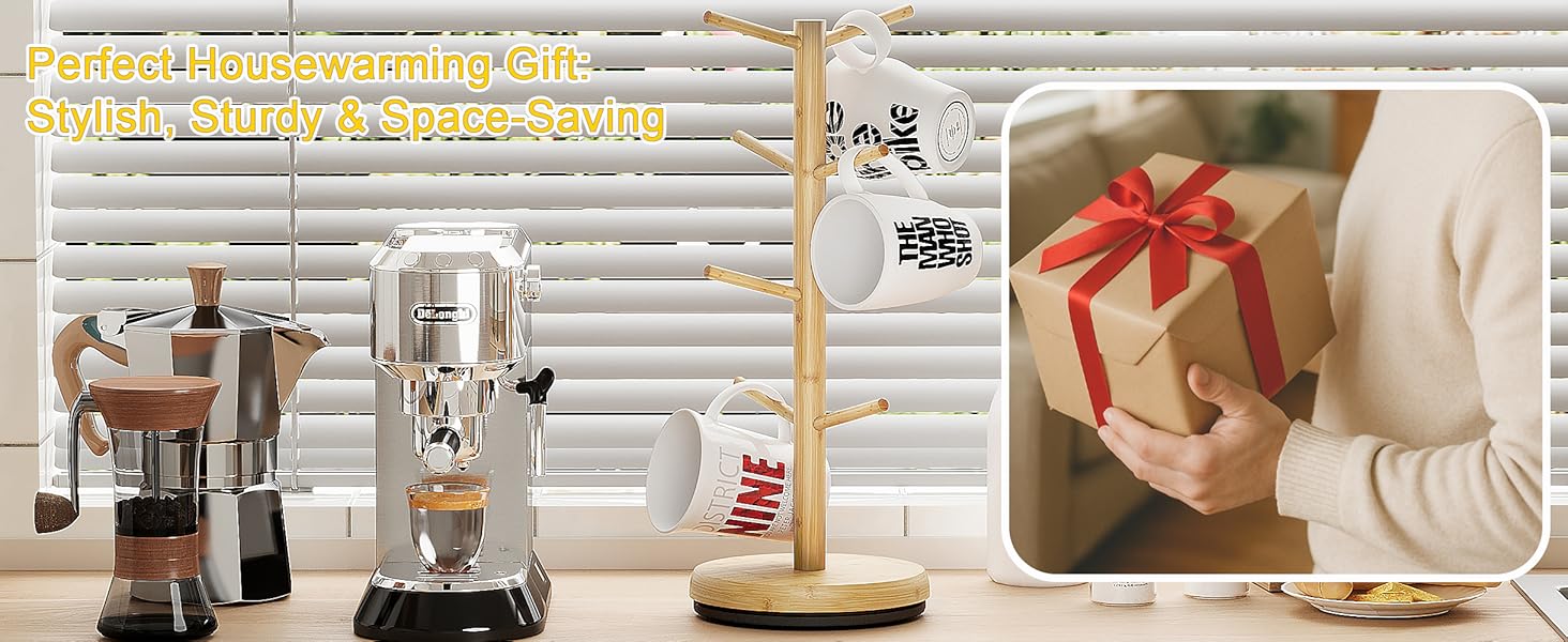 mug holder for counter top
