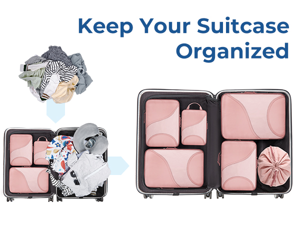 packing cubes for suitcases compression
