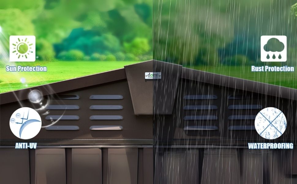 outdoor shed