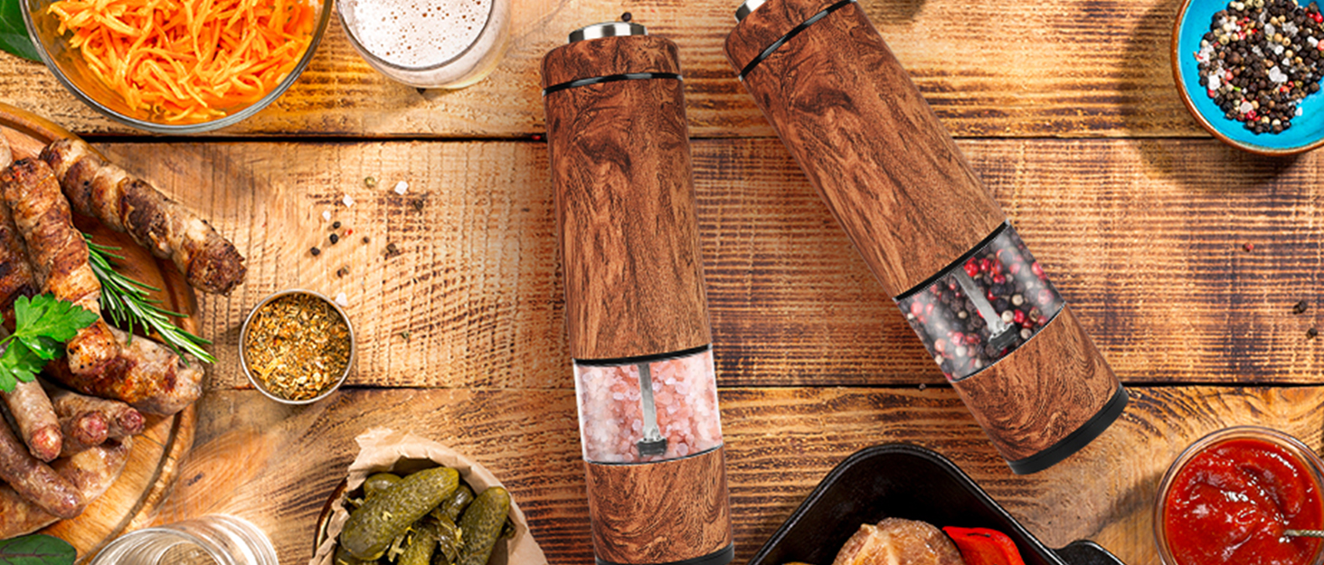 electric salt and pepper grinder
